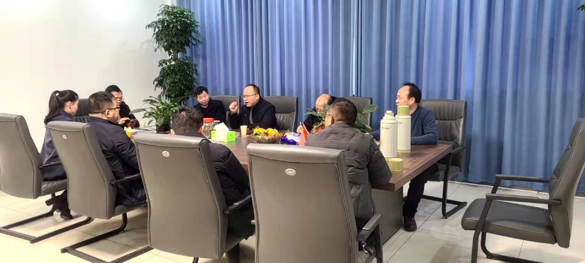 领导来访——宁波慈星传动设备有限公司 领导来访——宁波慈星传动设备有限公司