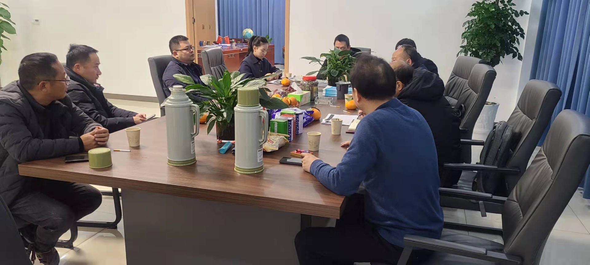 领导到访——宁波慈星传动设备有限公司 领导到访——宁波慈星传动设备有限公司